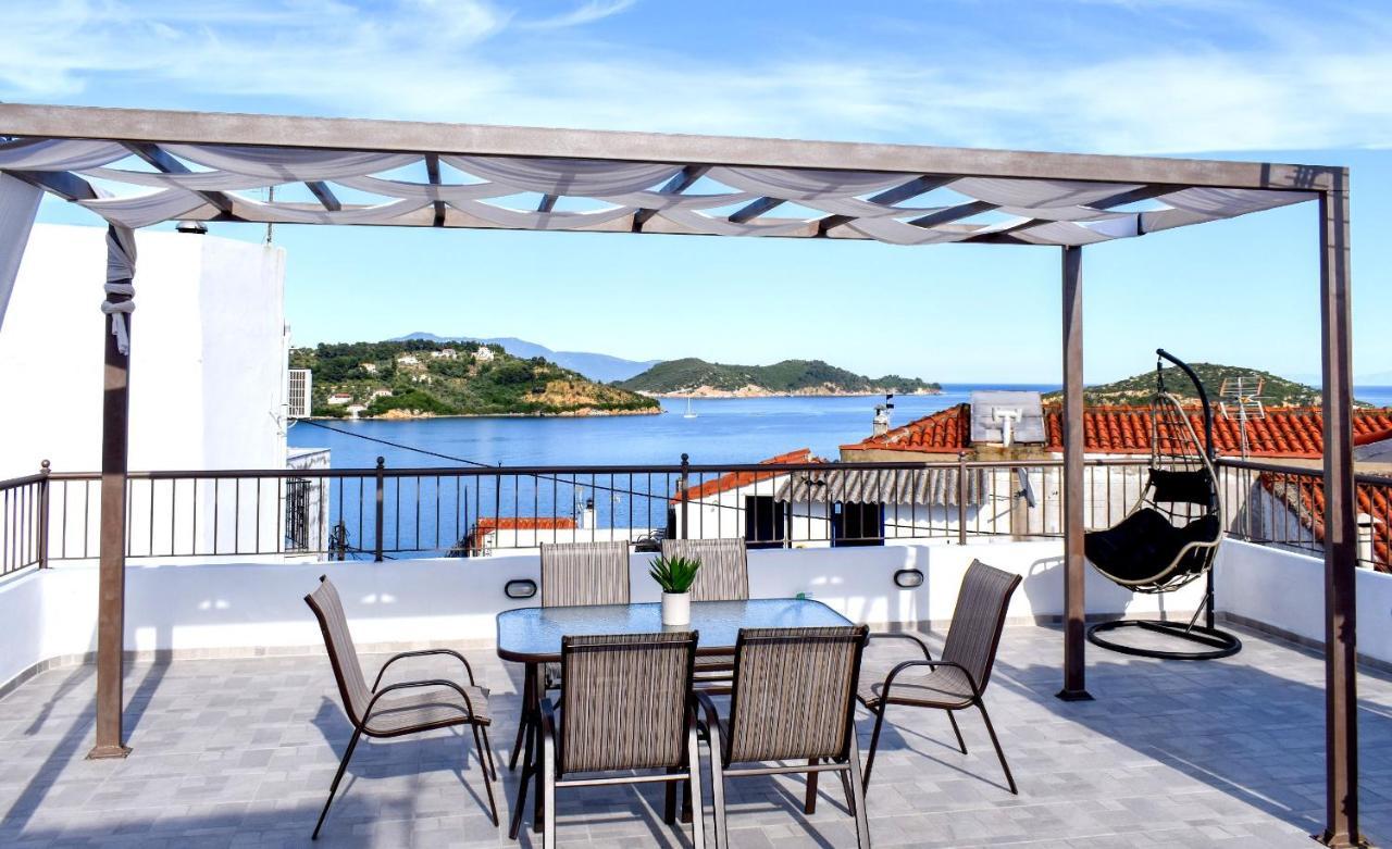 La Maison Plakes Rooftop Apt Скиатос Екстериор снимка