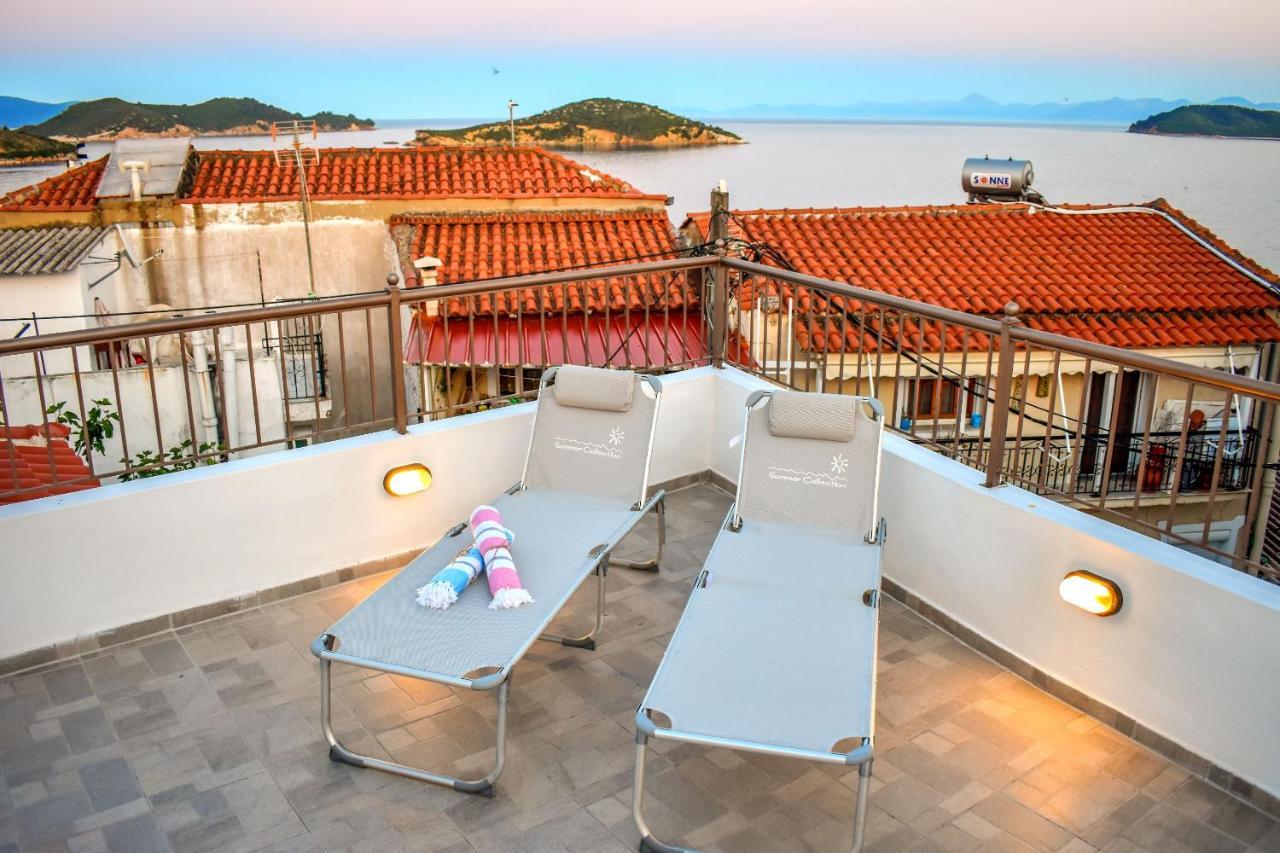 La Maison Plakes Rooftop Apt Скиатос Екстериор снимка